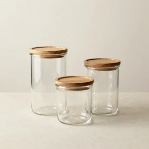 Clear Pantry Canisters